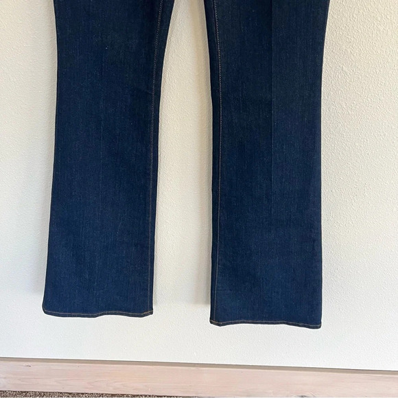 NWOT L'AGENCE Joplin 70s High-Rise Flare Jeans Rinse Dark Wash Denim Women’s 25 - Picture 5 of 12